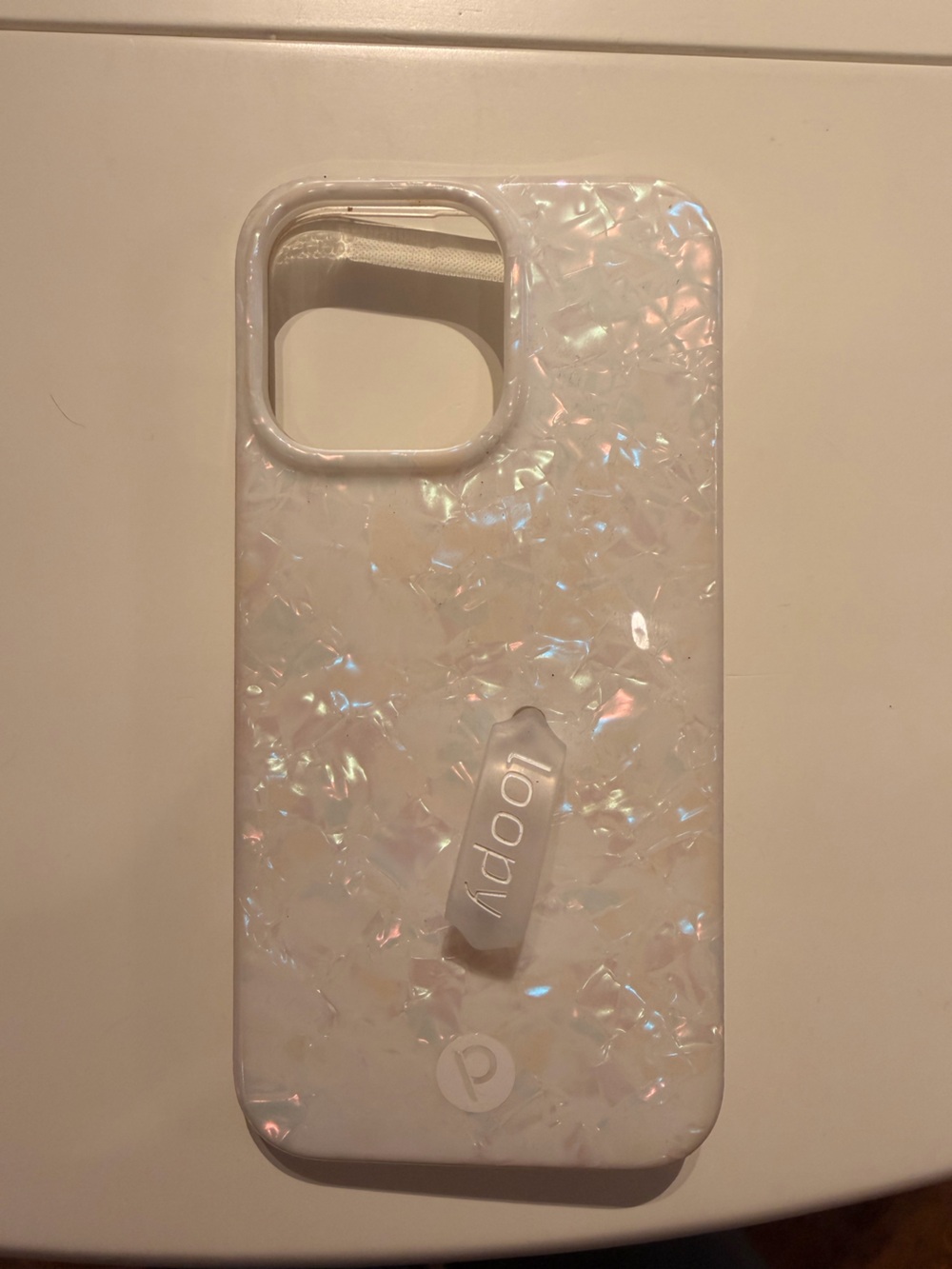 Loopy LEFY Iridescent Pearl Phone 14 Pro Max Case